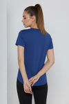 Zelocity Quick Dry Relaxed Top - Deja Vu Blue — thumbnail 4